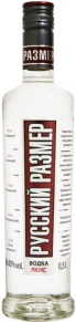 Водка Люкс, Русский размер, 0.5 л