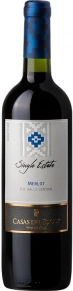 Вино Single Estate Merlot, Casas del Toqui, DO, 2018, 0.75 л