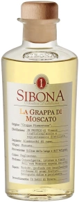 Граппа La Grappa di Moscato, Sibona, 0.5 л