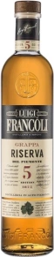 Граппа Riserva del Piemonte, Luigi Francoli, 5 лет, 0.7 л