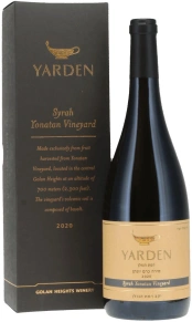 Вино Syrah Yonatan Vineyard, Yarden, 2020, 0.75 л (п/у)