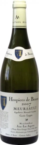 Вино Meursault Hospices de Beaune Cuvee Loppin, Aegerter, 2007, 0.75 л