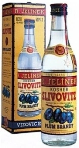 Бренди Slivovitz Bila Kosher, R. Jelinek, 5 лет, 0.35 л (п/у)