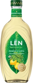 Ликер Лимон и Мята, Лён, 0.5 л