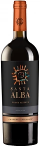 Вино Grand Reserve Cabernet Sauvignon, Santa Alba, 2020, 0.75 л