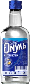Водка Серебристый, Омуль, 0.1 л