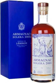 Арманьяк Solera, Chateau de Leberon, от 20 лет, 0.7 л (п/у)