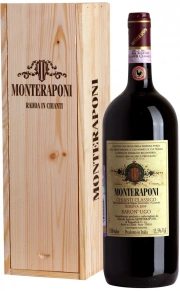 Вино Baron Ugo Riserva, Monteraponi, Chianti Classico DOCG, 2009, 1.5 л (п/у)