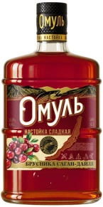 Ликер Брусника Саган-Дайля, Омуль, 0.5 л