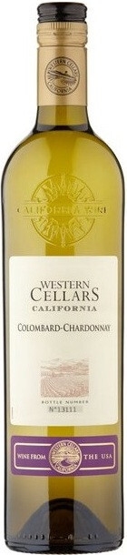 Вино Western Cellars Colombar-Chardonnay, Les Grands Chais de France