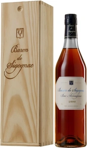 Арманьяк Baron de Sigognac, около 24 года, 0.7 л (п/у)