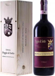 Вино Brunello Di Montalcino Vendemmia Castelnuovo dell'Abate, Poggio di Sotto, Riserva, 2007, 1.5 л (п/у)