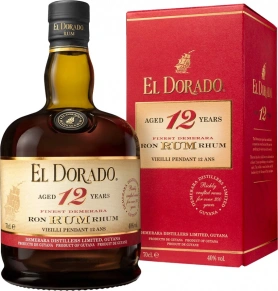Ром El Dorado, 12 лет, 0.7 л (п/у)
