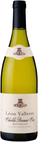 Вино Chablis Premier Cru Montmains, Leon Valleret, AOC, 2018, 0.75 л