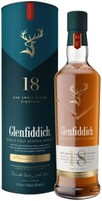 Виски Glenfiddich, 18 лет, 0.7 л (п/у)
