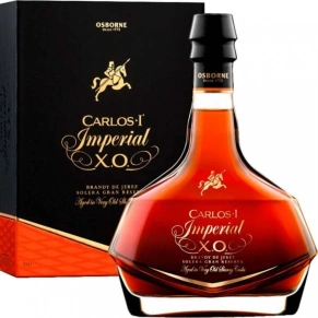 Бренди Imperial, Carlos I, XO, не менее 20 лет, 0.7 л (п/у)