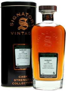 Виски Glenlivet, Signatory Vintage, 30 лет, 0.7 л