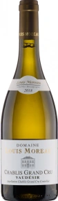 Вино Chablis Grand Cru Vaudesir, Domaine Louis Moreau, AOC, 2018, 0.75 л