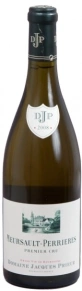 Вино Meursault-Perrieres Premier Cru, Domaine Jacques Prieur, 2008, 0.75 л