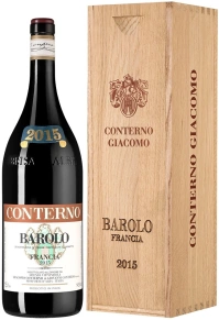 Вино Barolo Francia, Giacomo Conterno, DOCG, 2015, 1.5 л (п/у)
