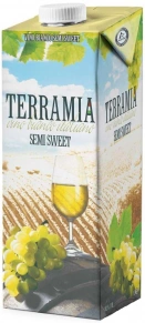 Вино Bianco Semi Sweet, Terramia, 1 л