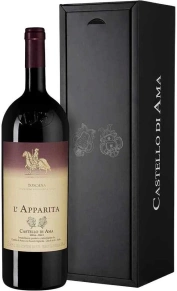 Вино Merlot l'Apparita, Castello di Ama, IGT, 2020, 1.5 л (п/у)