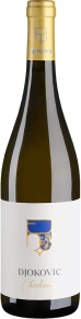Вино Chardonnay, Djokovic, 2021, 0.75 л