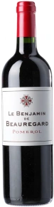 Вино Le Benjamin de Beauregard, AOC, 2011, 0.75 л