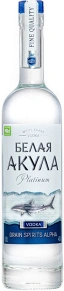 Водка Платиновая, Белая акула, 0.5 л