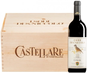 Вино I Sodi di San Niccolo, Castellare di Castellina, IGT, 2020, 0.75 л (п/у)