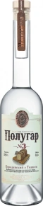 Водка Полугар №3 Бородинский с Тмином, Паричская винарня, 0.7 л