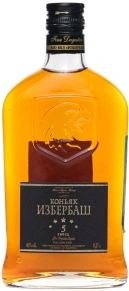 Коньяк Избербаш, 5 лет, 0.25 л