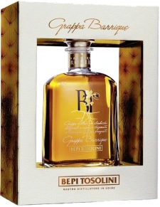 Граппа Pradivari di Cabernet, Bepi Tosolini, 3 года, 0.7 л (п/у)