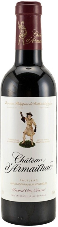 Вино Chateau d'Armailhac, AOC, 2010, 0.375 л