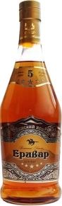 Коньяк Еривар, 5 zvezd, 5 лет, 0.25 л