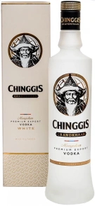 Водка White, Chinggis Grandkhaan, 0.75 л (п/у)