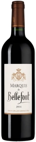 Вино Saint-Emilion Grand Cru, Marquis de Bellefont, AOC, 2014, 0.75 л