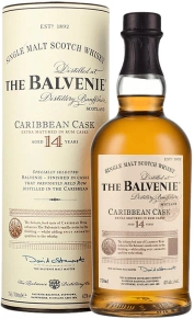Виски Caribbean Cask, Balvenie, 14 лет, 0.7 л (п/у)