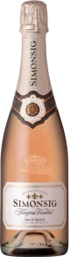 Игристое вино Kaapse Vonkel Brut Rose, Simonsig, 2014, 0.75 л