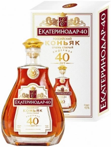 Коньяк Екатеринодар, OS, 40 лет, 0.7 л (п/у)