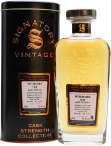Виски Cask Strength Collection Fettercairn, Signatory Vintage, 28 лет, 0.7 л