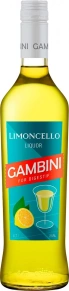 Ликер Limoncello, Gambini, 0.7 л