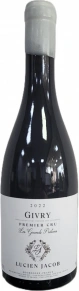 Вино Givry Premier Cru Les Grands Pretans, Lucien Jacob, AOC, 2022, 0.75 л