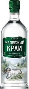 Водка Таёжная, Медвежий Край, 0.5 л