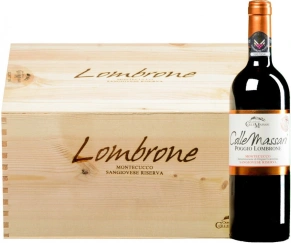 Вино Poggio Lombrone Sangiovese, Castello ColleMassari, DOC, 2012, 1.5 л (п/у)