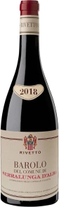 Вино Barolo del Comune di Serralunga d'Alba, Rivetto, DOCG, 2018, 0.75 л