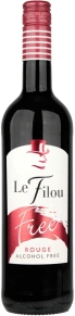 Винный напиток Rouge Alcohol Free, Le Filou, 0.75 л