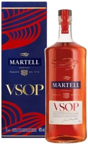 Коньяк Martell, VSOP, 4 года, 1 л (п/у)