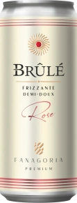 Игристое вино Frizzante Rose Demi-Doux, Brule, 0.25 л