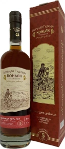 Коньяк Легенда Гудаури, 5 лет, 0.5 л (п/у)
